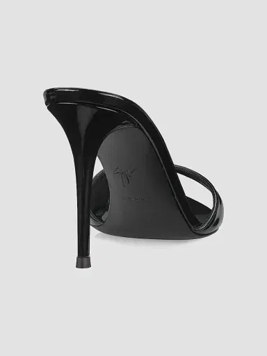Giuseppe Zanotti Women's Intrigo 90 Patent Leather Sandals - Nero | Thumbnail 3