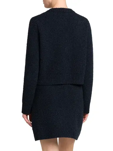 Bottega Veneta Women's Bouclé Knit Crewneck Cardigan | Thumbnail 5 Bottega Veneta Women's Bouclé Knit Crewneck Cardigan | Thumbnail 5