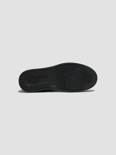 Giuseppe Zanotti Men's Scarpa Uomo Leather Low-Top Sneakers - Black Velvet - Size 9 | Thumbnail 5