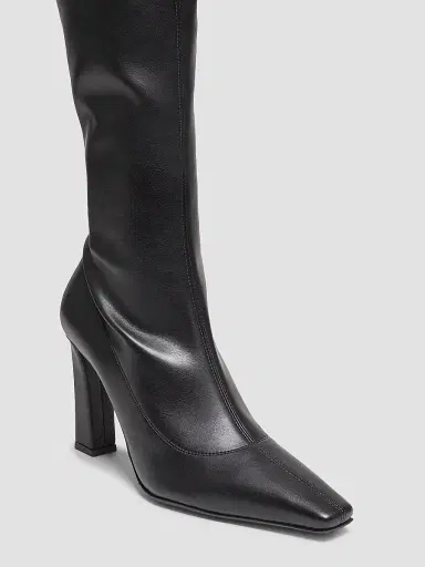 Giuseppe Zanotti Women's Stretch Leather Over-The-Knee Boots - Nero | Thumbnail 2
