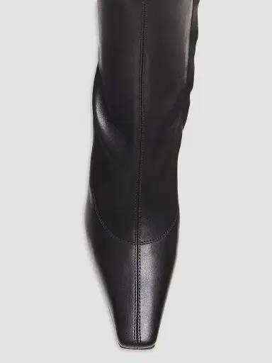 Giuseppe Zanotti Women's Stretch Leather Over-The-Knee Boots - Nero | Thumbnail 4