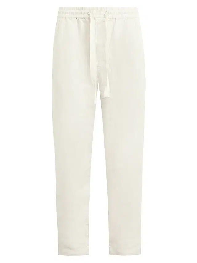Joe's Jeans Men's Drawstring Linen Pants - White Sands