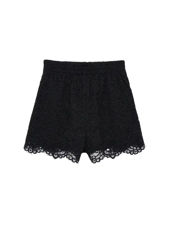 ANINE BING Women's Kam Lace Shorts - Black