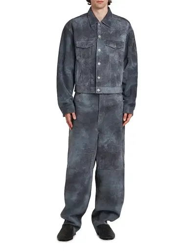 Bottega Veneta Men's Cloudy Suede Jacket | Thumbnail 2 Bottega Veneta Men's Cloudy Suede Jacket | Thumbnail 2