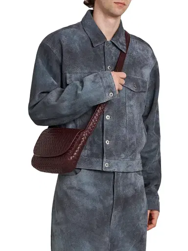 Bottega Veneta Men's Cloudy Suede Jacket | Thumbnail 6 Bottega Veneta Men's Cloudy Suede Jacket | Thumbnail 6