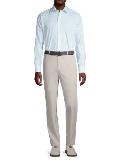Peter Millar Men's Crown Crafted Surge Performance Trousers - Oatmeal | Thumbnail 2