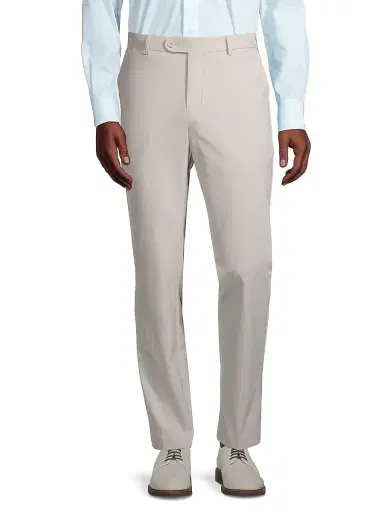 Peter Millar Men's Crown Crafted Surge Performance Trousers - Oatmeal | Thumbnail 3