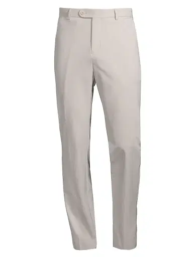 Peter Millar Men's Crown Crafted Surge Performance Trousers - Oatmeal | Thumbnail 1