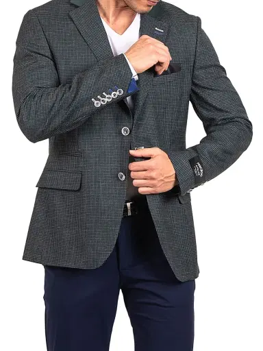 Maceoo Men's Socrate Evo Resistance Blazer - Green | Thumbnail 4