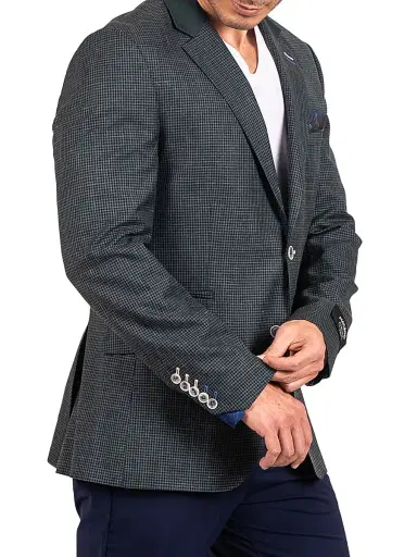 Maceoo Men's Socrate Evo Resistance Blazer - Green | Thumbnail 5
