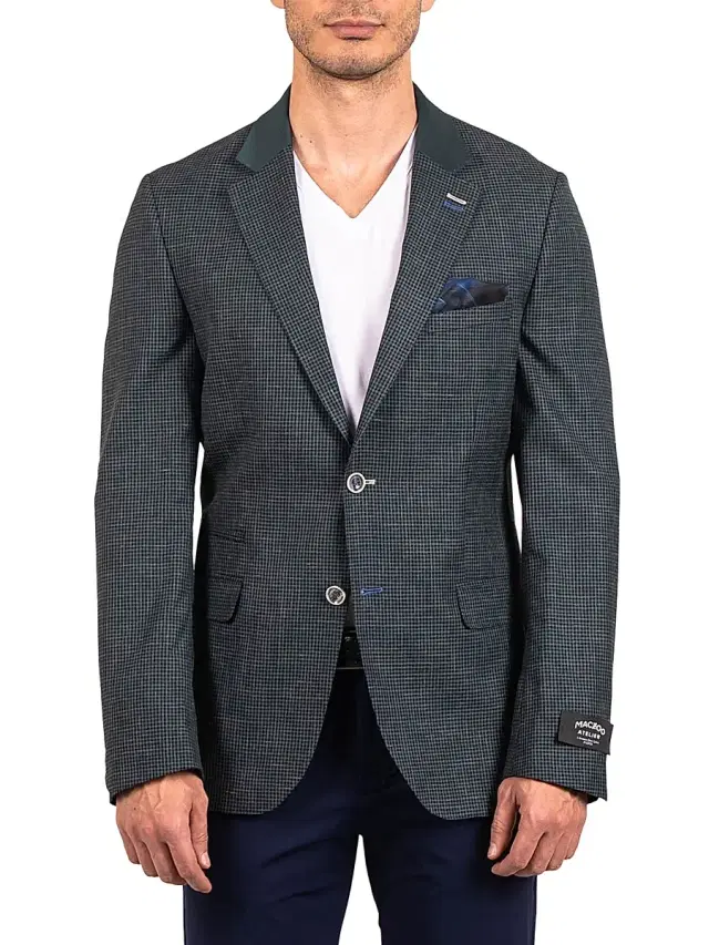 Maceoo Men's Socrate Evo Resistance Blazer - Green