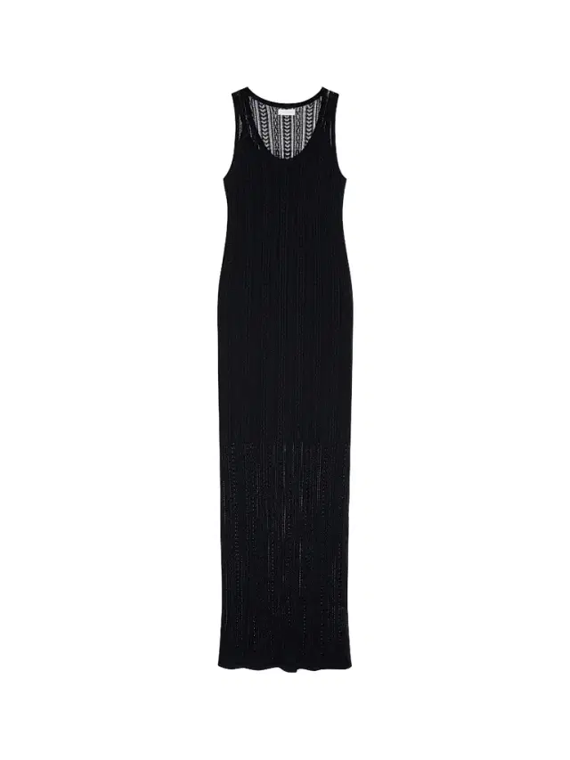 ANINE BING Women's Arie Knit Maxi Dress - Black