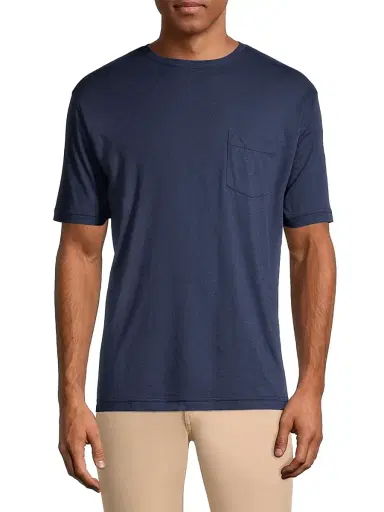 Peter Millar Men's Seaside Summer T-Shirt - Atlantic Blue | Thumbnail 3