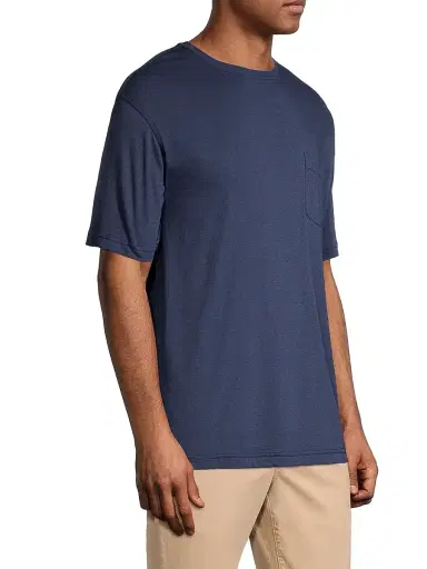 Peter Millar Men's Seaside Summer T-Shirt - Atlantic Blue | Thumbnail 4