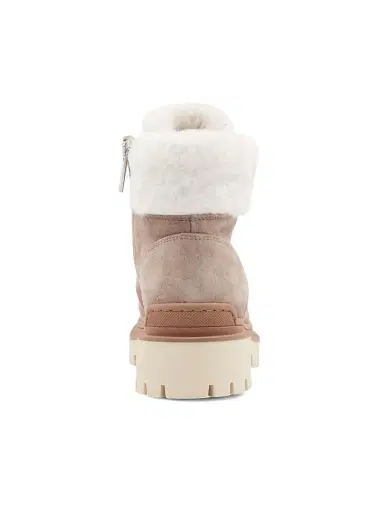 Aquatalia Women's Coralie 40MM Suede & Shearling Booties | Thumbnail 3