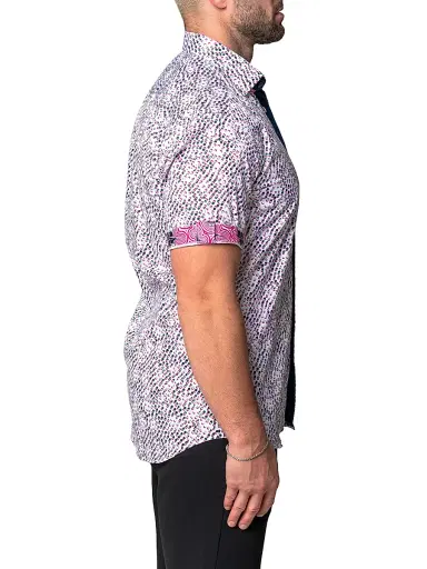 Maceoo Men's Galileo Pool Shirt - Pink - Size Small | Thumbnail 5