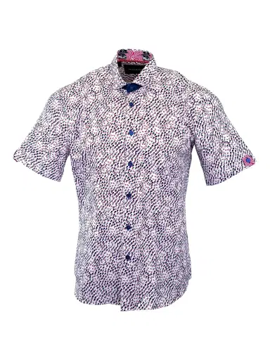 Maceoo Men's Galileo Pool Shirt - Pink - Size Small | Thumbnail 1