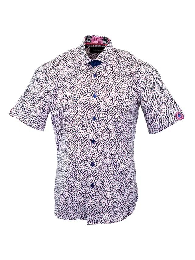 Maceoo Men's Galileo Pool Shirt - Pink