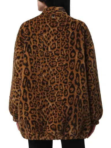 Apparis Women's Jane Leopard Coatigan - Leopard | Thumbnail 4 Apparis Women's Jane Leopard Coatigan - Leopard | Thumbnail 4