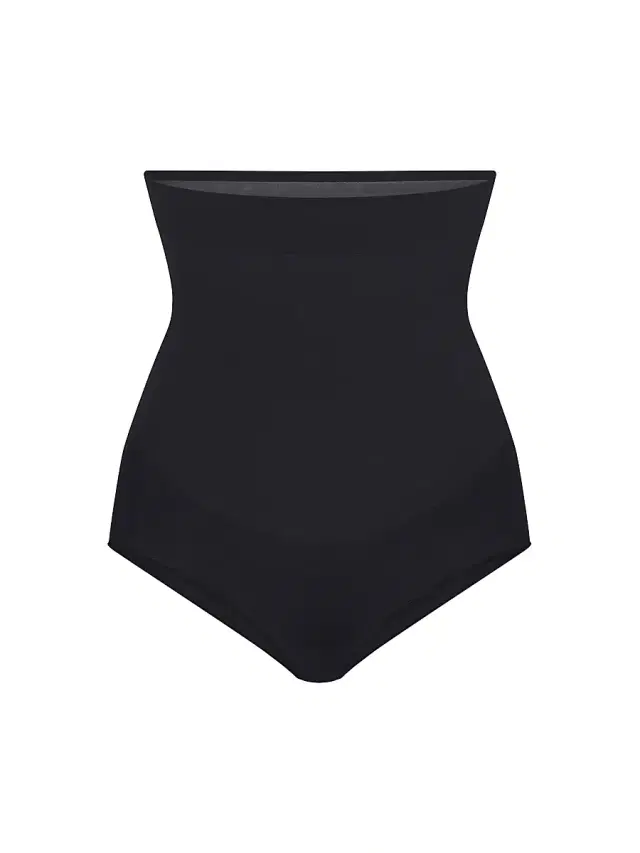 SKIMS Women's Everyday Sculpt High-Waist Brief - Onyx