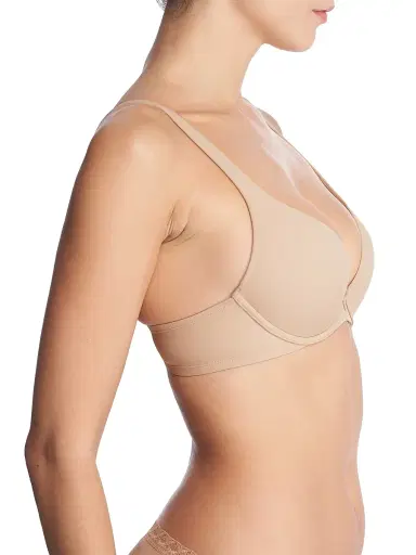 Natori Women's Verge Plunge Convertible Bra - Cafe - Size 30DDD | Thumbnail 2