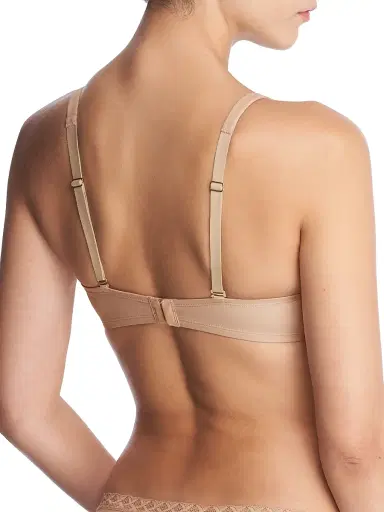 Natori Women's Verge Plunge Convertible Bra - Cafe - Size 30DDD | Thumbnail 3