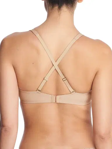 Natori Women's Verge Plunge Convertible Bra - Cafe - Size 30DDD | Thumbnail 4