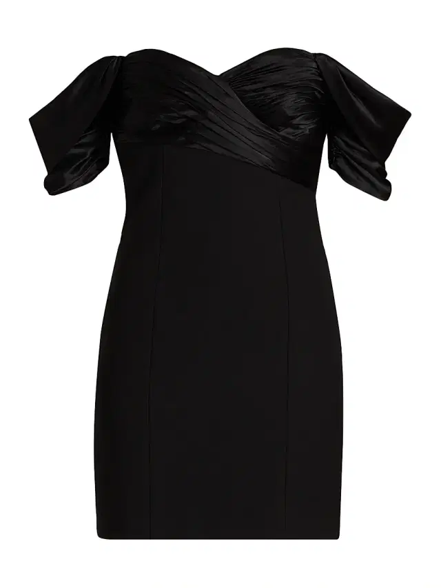 Cinq à Sept Women's Sibyl Off-The-Shoulder Minidress - Black
