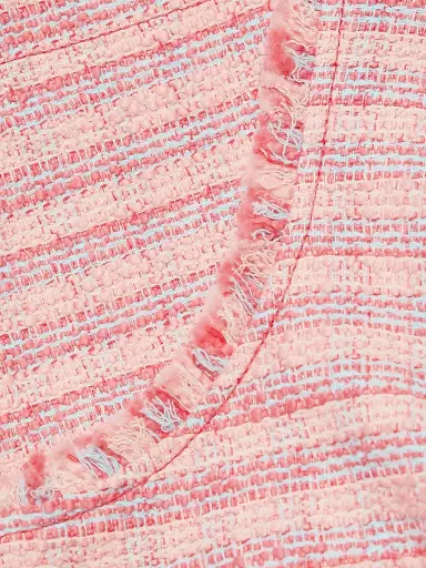 Cinq à Sept Women's Matilda Tweed Dress - Sugar Coral Multi | Thumbnail 7
