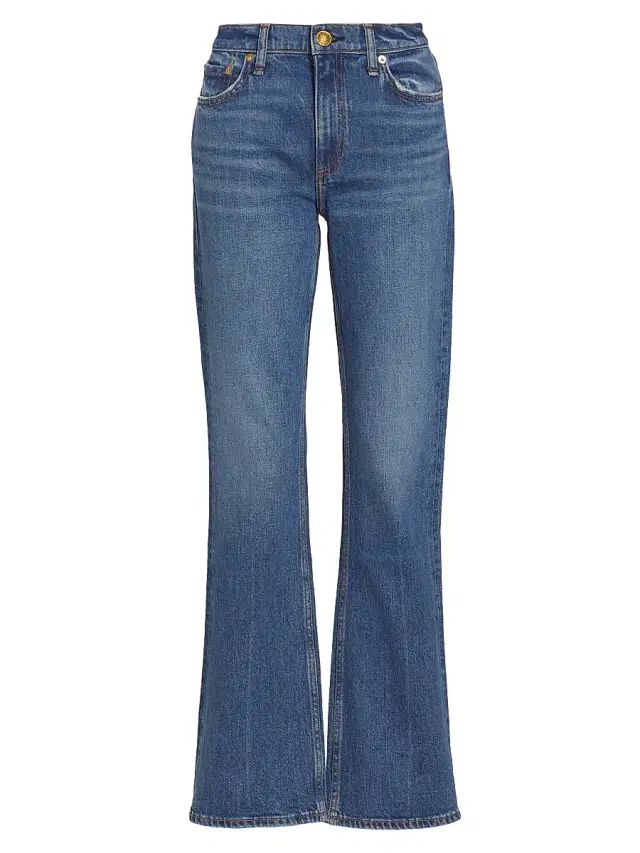 rag & bone Women's Peyton Bootcut Mid-Rise Jeans - Huntley