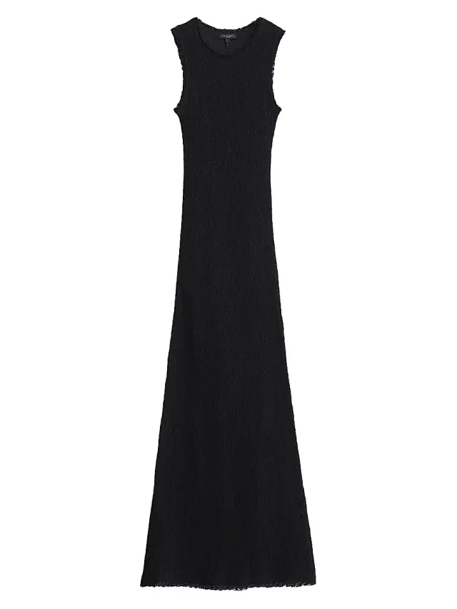 rag & bone Women's Carine Knit Maxi Dress - Black