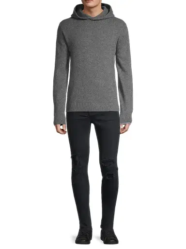Greyson Men's Koko Wool & Cashmere Hoodie | Thumbnail 2 Greyson Men's Koko Wool & Cashmere Hoodie | Thumbnail 2