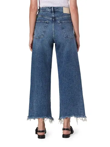 rag & bone Women's Andi Denim Crop Wide-Leg Jeans - Walton | Thumbnail 4 rag & bone Women's Andi Denim Crop Wide-Leg Jeans - Walton | Thumbnail 4