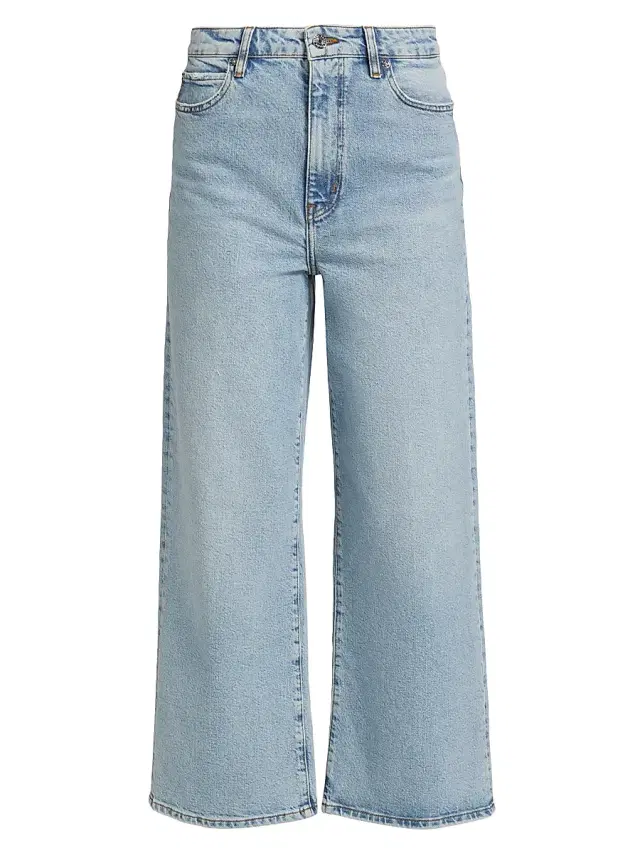 FRAME Women's Wide Mid-Rise Jeans - Dolly