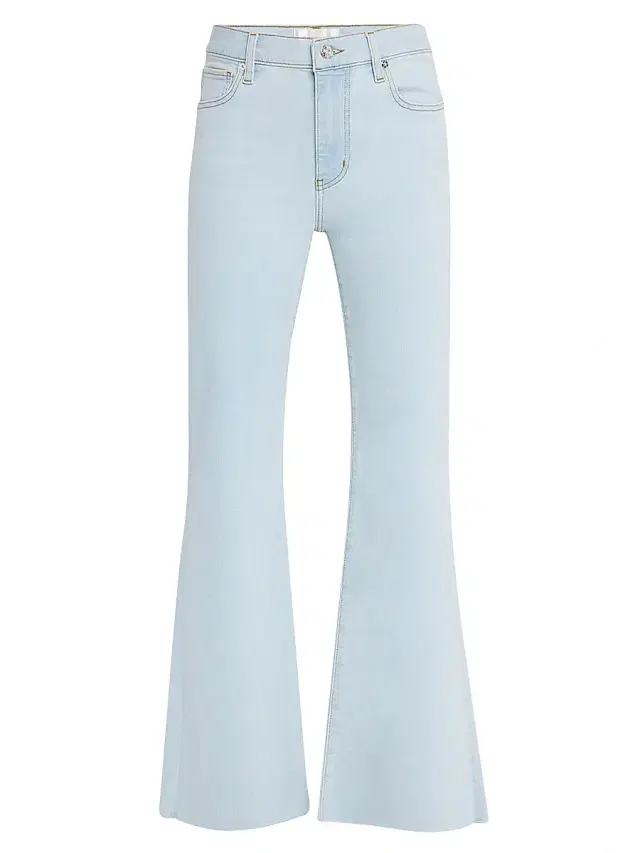 FRAME Women's The Icon Mid-Rise Stretch Flare Jeans - Medium Blue