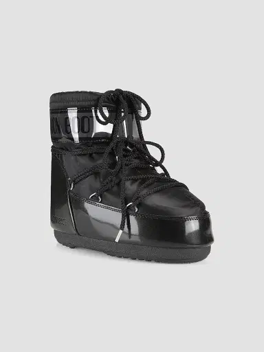 Moon Boot Men's Unisex Icon Low Glance Snowboots - Black - Size 2 | Thumbnail 2 Moon Boot Men's Unisex Icon Low Glance Snowboots - Black - Size 2 | Thumbnail 2