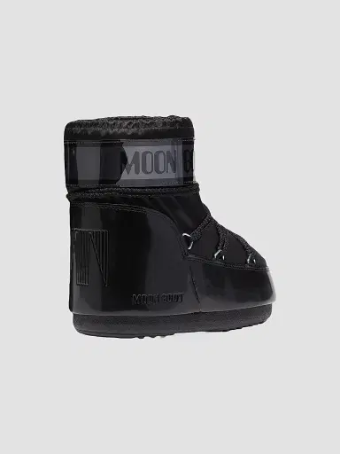 Moon Boot Men's Unisex Icon Low Glance Snowboots - Black - Size 2 | Thumbnail 3 Moon Boot Men's Unisex Icon Low Glance Snowboots - Black - Size 2 | Thumbnail 3