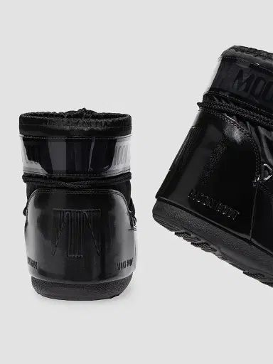 Moon Boot Men's Unisex Icon Low Glance Snowboots - Black - Size 2 | Thumbnail 5 Moon Boot Men's Unisex Icon Low Glance Snowboots - Black - Size 2 | Thumbnail 5