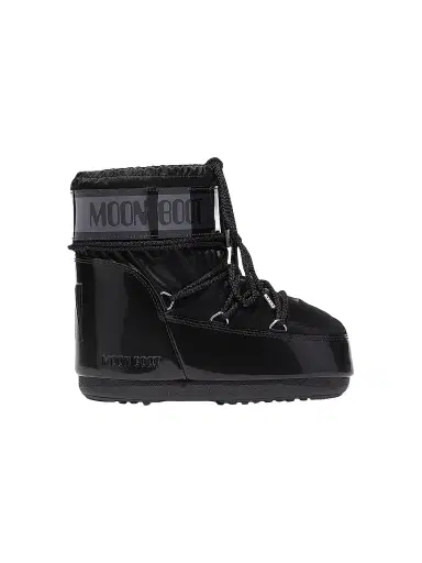 Moon Boot Men's Unisex Icon Low Glance Snowboots - Black - Size 2 | Thumbnail 1 Moon Boot Men's Unisex Icon Low Glance Snowboots - Black - Size 2 | Thumbnail 1