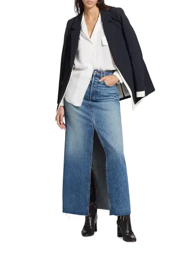 Favorite Daughter Women's Sadie Denim Maxi Skirt - Camden - Size 34 | Thumbnail 2 Favorite Daughter Women's Sadie Denim Maxi Skirt - Camden - Size 34 | Thumbnail 2