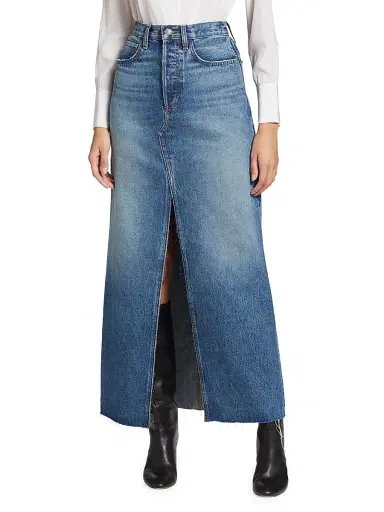 Favorite Daughter Women's Sadie Denim Maxi Skirt - Camden - Size 34 | Thumbnail 3 Favorite Daughter Women's Sadie Denim Maxi Skirt - Camden - Size 34 | Thumbnail 3