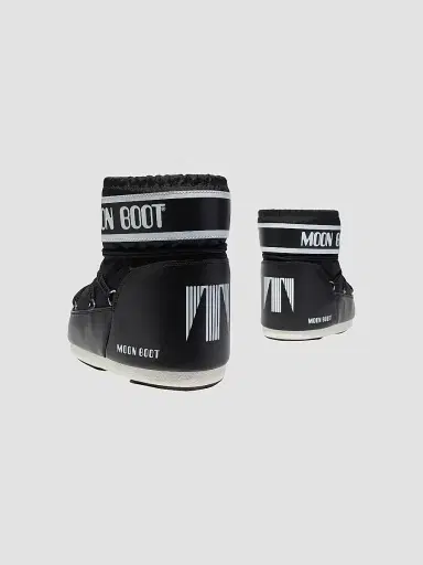 Moon Boot Men's Unisex Icon Low 2 Snowboots - Black - Size 2 | Thumbnail 4 Moon Boot Men's Unisex Icon Low 2 Snowboots - Black - Size 2 | Thumbnail 4