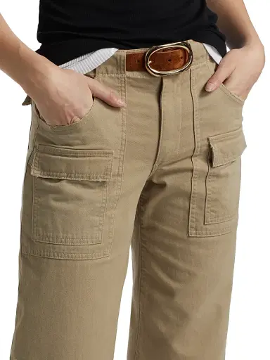 Re/done Women's The Arizona Cotton Cargo Pants - Arena | Thumbnail 6 Re/done Women's The Arizona Cotton Cargo Pants - Arena | Thumbnail 6