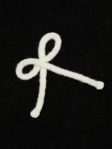 Rails Women's Francesca Bow-Embroidered Cardigan - Black | Thumbnail 7