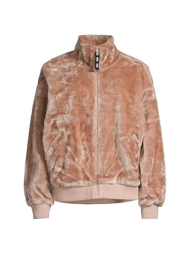 UGG Women's Laken Velvet Zip Jacket - Cliff