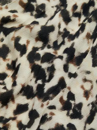 RAILS Women's Tyra Tie-Waist Print Midi-Dress - Blurred Cheetah - Size XS | Thumbnail 7