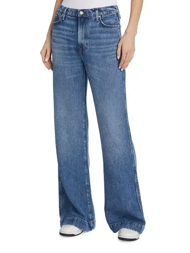 7 For All Mankind Women's Modern Dojo Tailorless Jeans - Daylily | Thumbnail 3