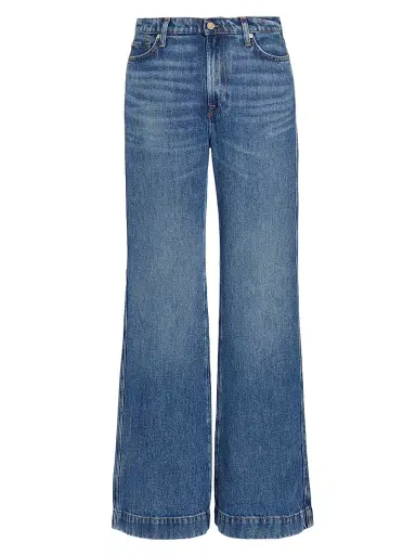 7 For All Mankind Women's Modern Dojo Tailorless Jeans - Daylily | Thumbnail 1