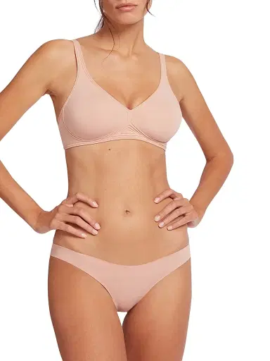 Wolford Women's 3W Skin Wireless Bra - Rose | Thumbnail 2 Wolford Women's 3W Skin Wireless Bra - Rose | Thumbnail 2
