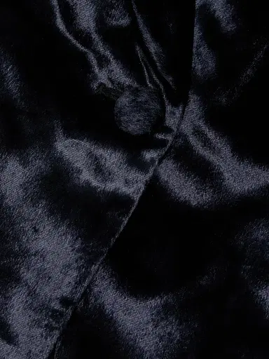 PAIGE Women's Kriselle Velvet Blazer - Midnight | Thumbnail 7